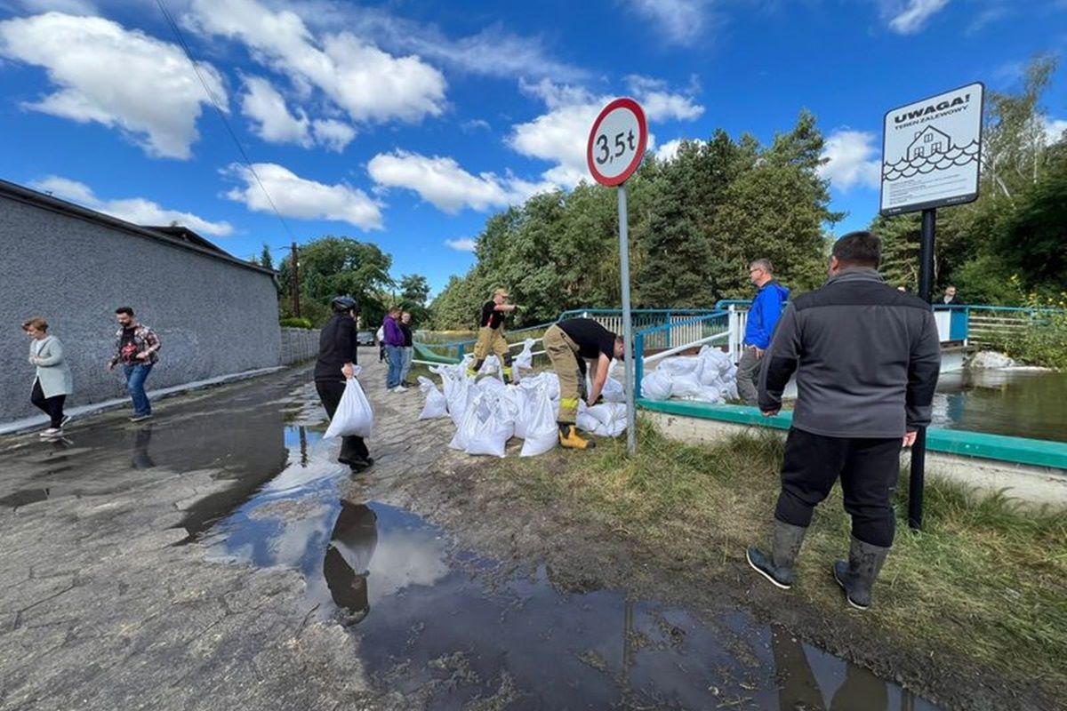 2024.09.16 Intensywne opady deszczu Rybnik 2024 - fotoreportaż