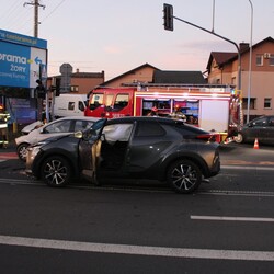 Wypadek w Świerklanach: nieustąpienie pierwszeństwa skutkuje obrażeniami