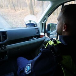 „Zaginięcie 2024” – Policja w akcji! Poszukiwania w rybnickim lesie zakończone sukcesem