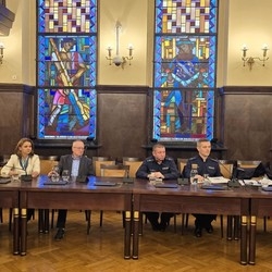 Sztandar dla rybnickiej policji.