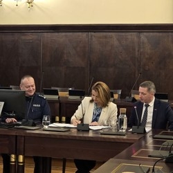Sztandar dla rybnickiej policji.