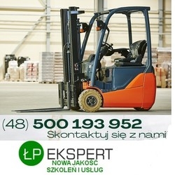 Kursy wózki widłowe,HDS,Zwyżki,Suwnice,Pilarki,ADR