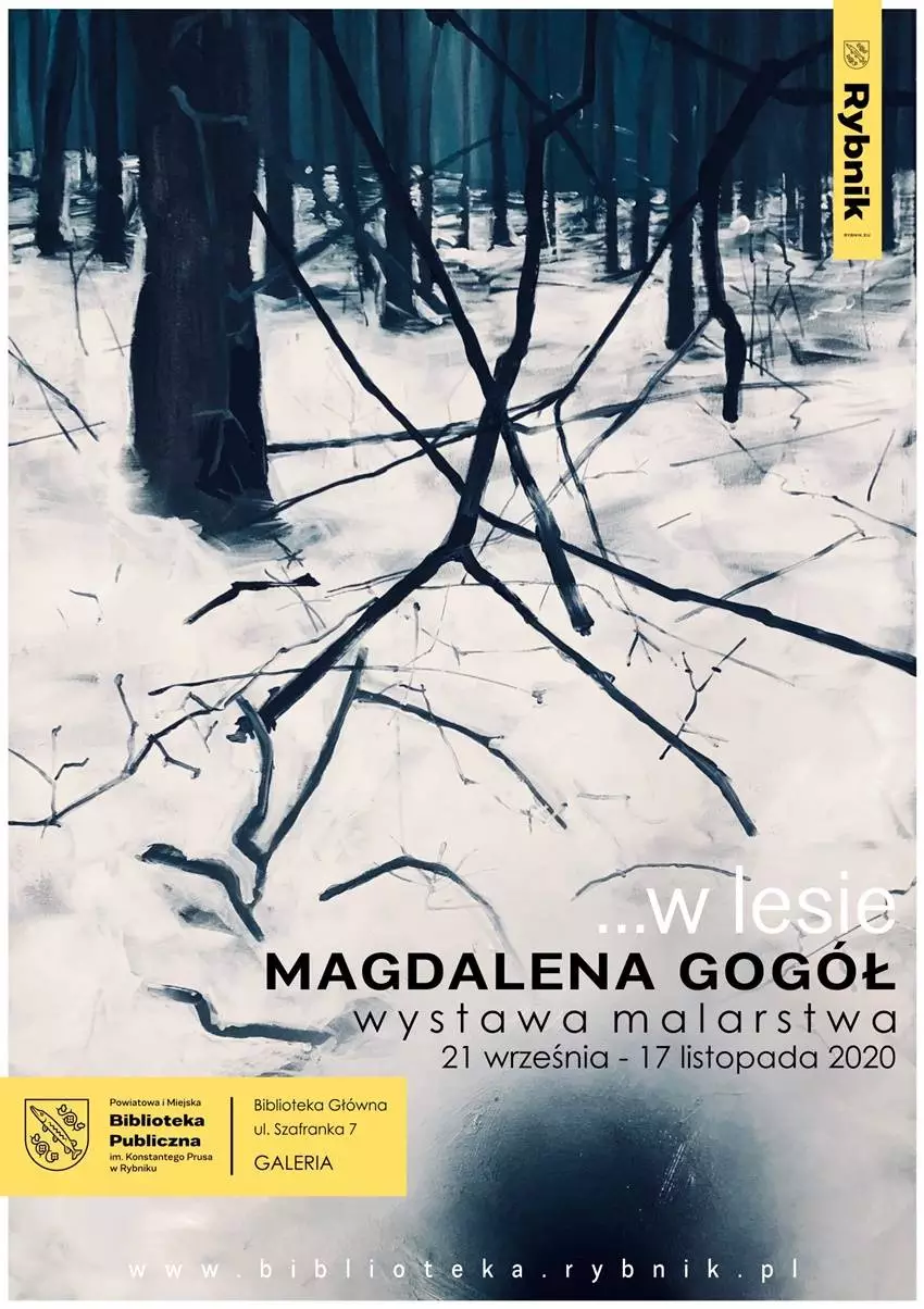 Miejska Biblioteka Publiczna w Rybniku zaprasza na wystaw&#281; malarstwa Magdaleny Gogó&#322;