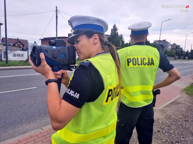 Podsumowanie akcji "Prędkość" w Rybniku. 133 kierowców jechało za szybko!