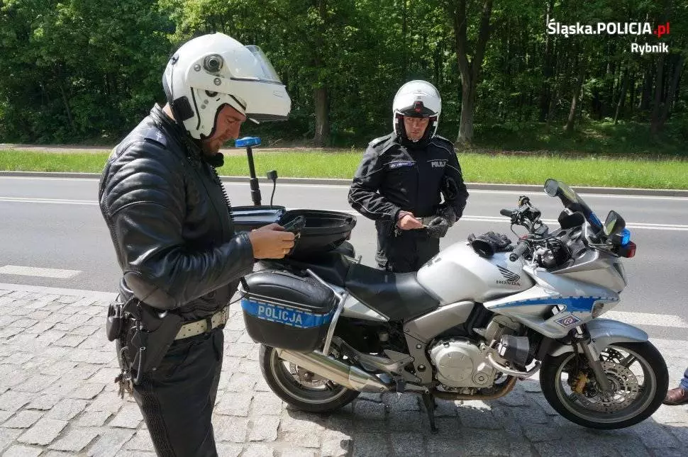 Policyjne motocykle już na rybnickich drogach / fot. KMP Rybnik
