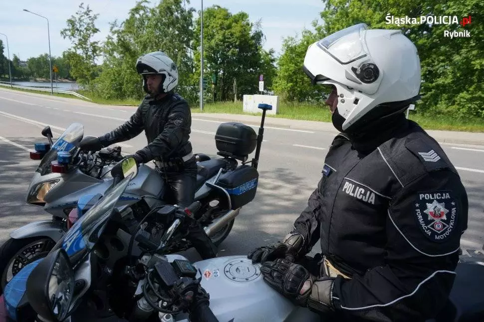 Policyjne motocykle już na rybnickich drogach / fot. KMP Rybnik