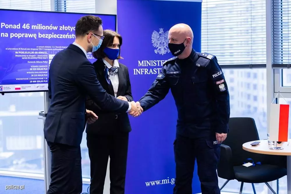 Ponad 46 mln zł z UE dla Policji na poprawę bezpieczeństwa ruchu drogowego / fot. KMP Rybnik