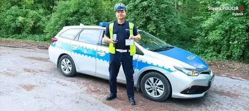 Rybnicki policjant odznaczony odznaką "Honorowy Dawca Krwi – Zasłużony dla Zdrowia Narodu"