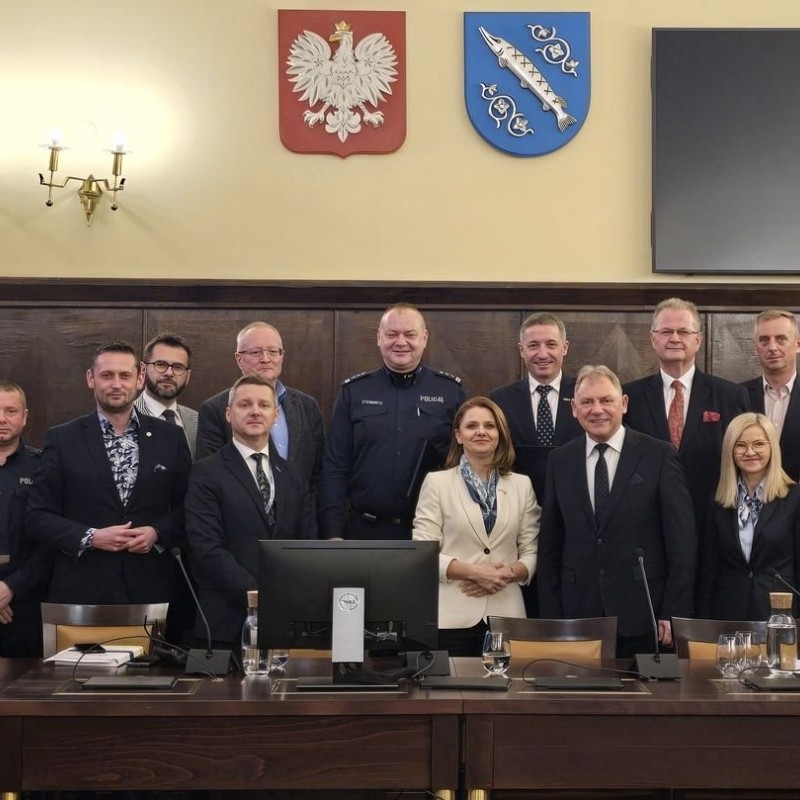 Sztandar dla rybnickiej policji. Wyraz wdzięczności za służbę!