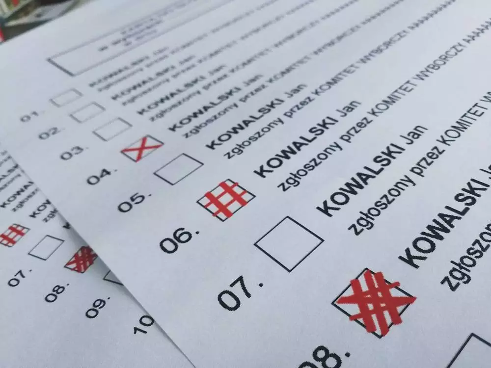 Wybory parlamentarne w Rybniku - lista komisji wyborczych, zasady g&#322;osowania