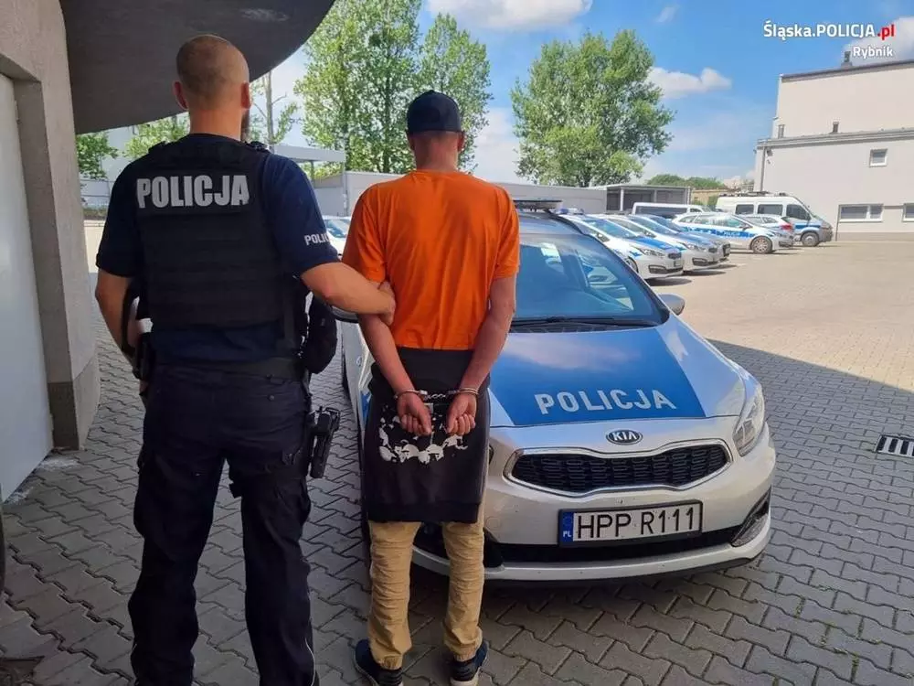 Zatrzymano dwóch mężczyzn podejrzanych o rozbój na 36-latku! / fot. KMP Rybnik